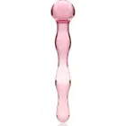 Ibiza Nebula Series Model 13 stiklinis dildo – 18 cm (7″) – rožinis — Nuotrauka 4