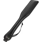 Coquette Chic Desire Fantasy Vegan Leather Paddle – Black — Photo 4
