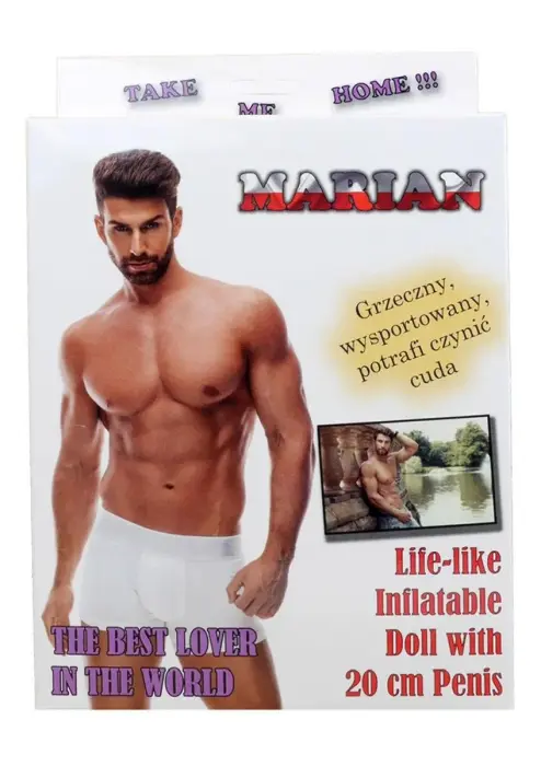 Marian pripučiama vyriška meilės lėlė – 160 cm Photo