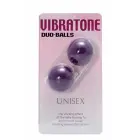 Vibratone Duo Balls – система тренировки тазового дна с утяжелением – фиолетовый — Фото 1