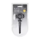LEVELZ Detachable Wide Adjustable Silicone Cock Ring – 5 mm – Black — Photo 1