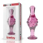 Glass Romance Dildo – 11.5 cm (4.5″) – Pink — Photo 1