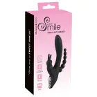 Sweet Smile Triple G taško triušio vibratorius – 20.8 cm (8.2″) – rožinis — Nuotrauka 1