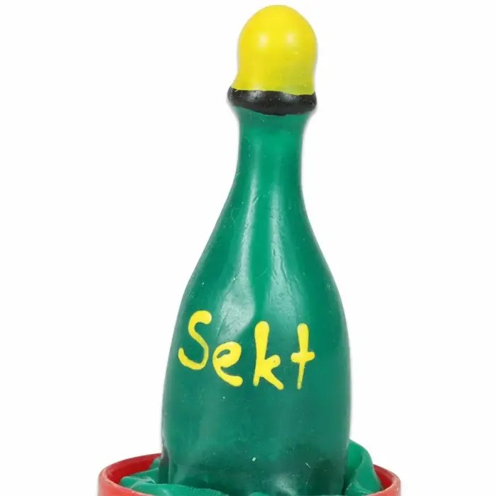 CONDOMERIE hand-painted decorative condom – Champagne