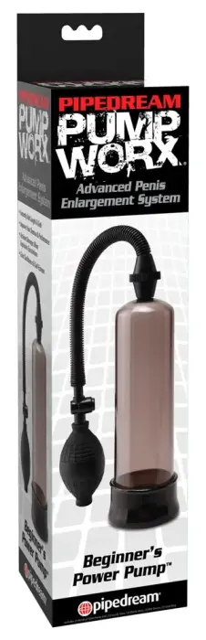 PW Beginner's Power Oumo Smoke вакуумная помпа для члена – 19 cm – прозрачный