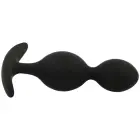 Black&Silver Orson Plug Silicone 2 Waves – 9.5 cm – Black — Photo 3