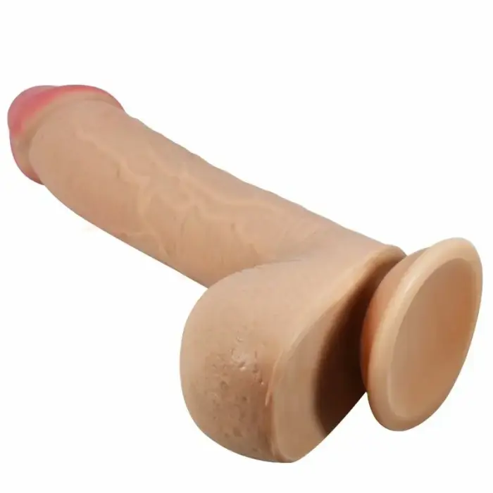 Интимная модель Pretty Love Sliding Skin Series с присоской – 23.4 cm (9.2″) – телесный