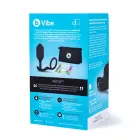 b-Vibe Snug & Tug XL Vibrating Silicone Ring & Weighted Plug Set – XL — Photo 8