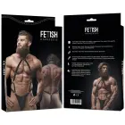 Fetish Submissive Attitude – men's eco-leather jock harness – black – one size — Photo 2