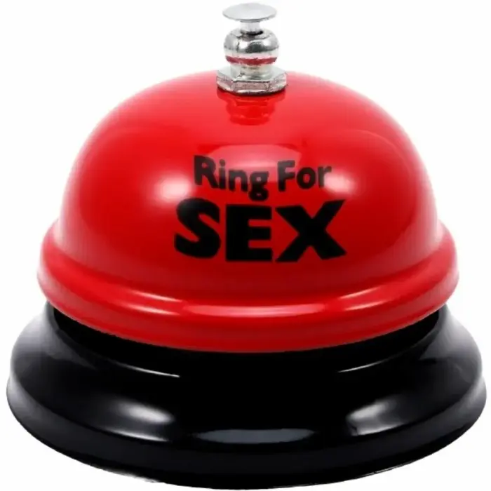 Diablo Picante novelty tabletop bell – red