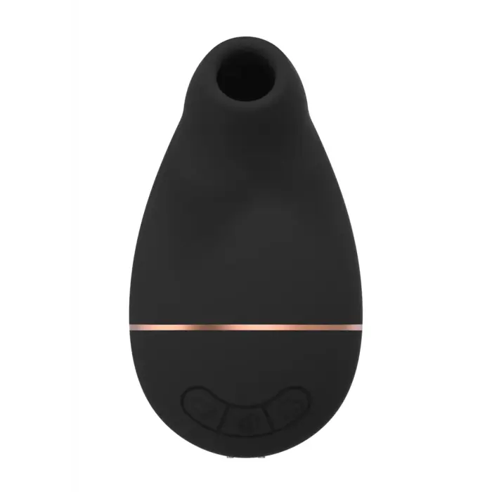 Kissable gaisa pulsa stimulators – melns Foto 4