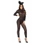 Playboy Lingerie Bunny 2-Piece Set Black – Iconic Logo & Ears — Photo 1