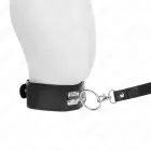 KINK Studded Leash 116cm & Leatherette Collar 50x5cm – Adjustable Set — Photo 2