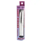 Ladyfinger мини-вибратор – 14 cm (5.5″) – серебристый — Фото 2