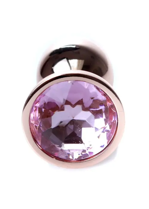 Plug-Jewellery Red Gold anālais spraudnis – 7 cm (2.8″) – Rozā