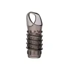 ToyFa XLover peenise varrukas – 10.5 cm – läbipaistev must — Foto 2