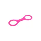 Sportsheets Small Silicone Cuffs – манжеты – силикон – ярко-розовый — Фото 3