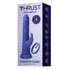 FemmeFunn Thruster Rabbit тёмно-фиолетовый – LIQUISILK™ силикон – 22,3 см — Фото 1