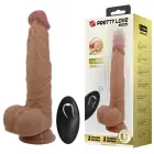 PRETTY LOVE Jonathan вибратор с функцией толчков – 21 cm (8.3″) – коричневый — Фото 1