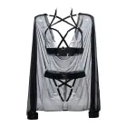 Sweet Little Lies Harness Set – Black – One Size — Photo 4