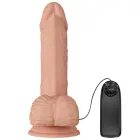 BAILE Beautiful Catoblepas reālistisks vibrators – 20.5 cm (8.1″) – miesas krāsa — Foto 2