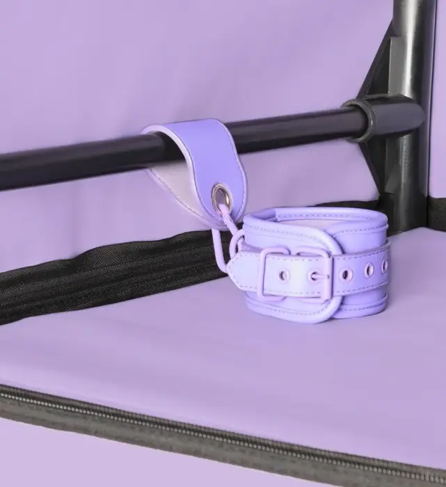 Secret Dome Bukkake BDSM krēsls – violets Foto 6