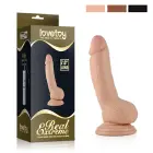 LoveToy Real Extreme Dildo – реалистичный дилдо – ПВХ – телесный – 17,8 см — Фото 6