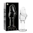 Ibiza Nebula Series Model 6 стеклянная анальная пробка – 12.5 cm – Прозрачный — Фото 1