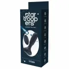 STARTROOPERS Titan – vibrējošs anālais ierīce ar rotējošām pērlītēm un tālvadību – melns – 14,2 cm — Foto 1