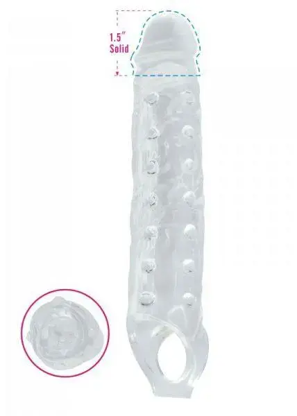 Penis Sleeve – Timeless Mighty Tusk – 28 cm (11″) – Clear