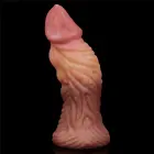 Love Toy Реалистичный двухслойный силиконовый дилдо с присоской – 18 см (7″) – Телесный — Фото 2