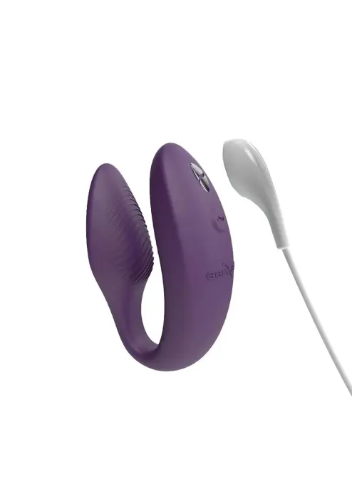 We-Vibe Sync 2-os kartos porų vibratorius – violetinis Photo