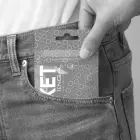 Pocket Tenga Block Edge masturbators – caurspīdīgs — Foto 3