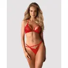 Bielizna-838-SET-3 Two-piece Set – Red – L — Photo 4