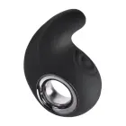 Playboy Ring My Bell Dual Action Silicone Vibrator with Tapper – Black — Photo 6