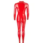 Latekso catsuit – raudonas – L — Nuotrauka 9