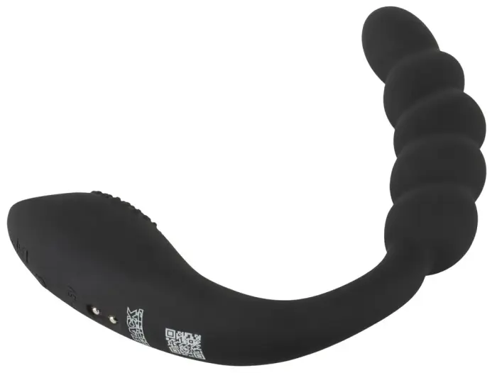 Black Velvets lokāms dubultais vibrators – 26 cm – rozā Foto 5