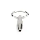Mini Fucker Open Urethral Plug – 8 mm – Silver — Photo 4