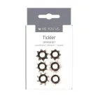 Tickler Set Textured Ring - Smoke — Photo 3