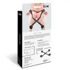 Sportsheets Sex & Mischief регулируемая система фиксации хог-тай – чёрная — Фото 7