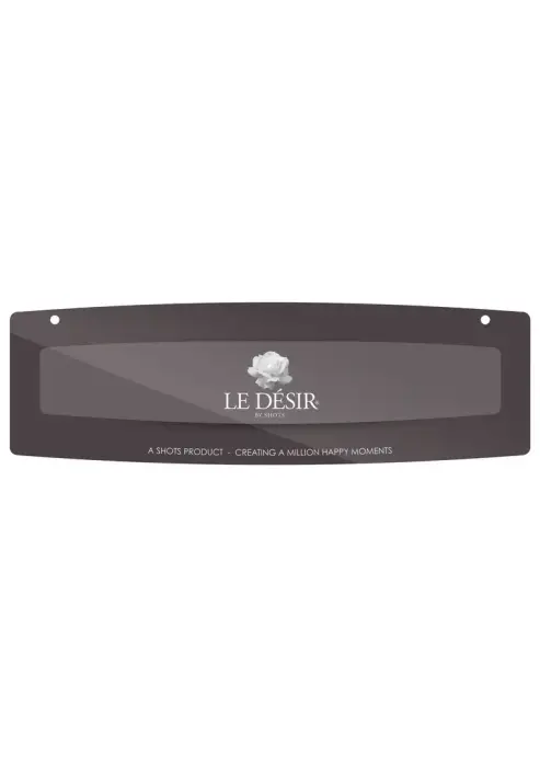 Le Desir Brand Display Sign - Elegant Store Promotional Model