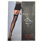 Be Wicked Illusion Clip zeķes līdz augšstilbam – melnas – One size — Foto 4