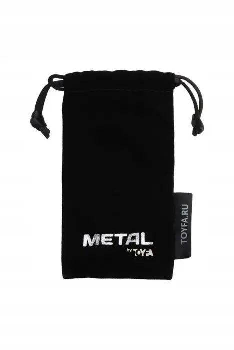 Metal by TOYFA anālais spraudnis – 9.5 cm – Pelēks Foto 3