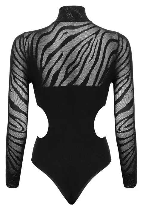 Cottelli FANTASY bodijs – melns – S-L Foto 14