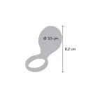 Tickle Brush dzimumlocekļa gredzens – zils — Foto 8