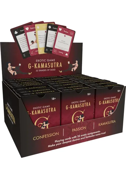 G Kamasutra 52 Shades of Gold Card Game