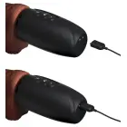 KCP reālistisks vibrators ar kustību un bumbiņām – 19 cm (7.5″) – brūns — Foto 6
