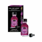 Kama Sutra Oil of Love Raspberry Kiss согревающее масло для прелюдии – 22 мл — Фото 2