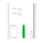 Delia вибропуля с насадкой – 11.7 cm (4.6″) – зеленый — Фото 6