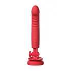 Mission 2 - Vibrating Suction Cup Dildo with Touch-Sense - Red — Photo 3